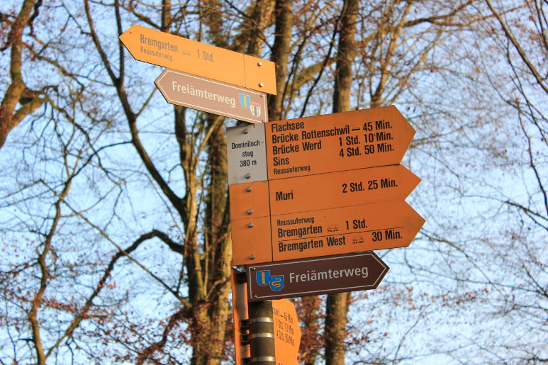 Wanderungen an der Reuss